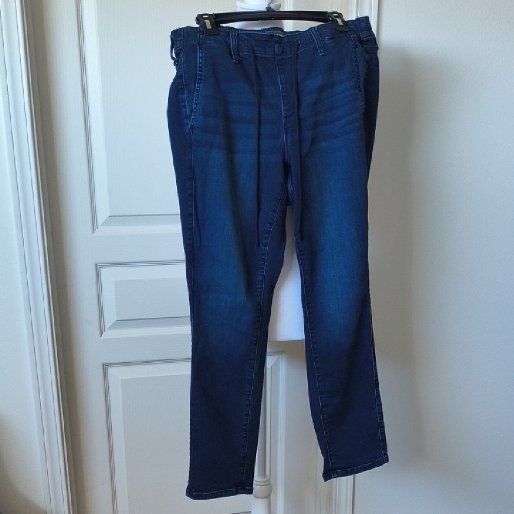 Torrid Dark Blue Straight Leg Jeans